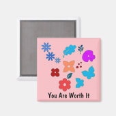 Inspirerend Magnet (Voorkant / Achterkant)