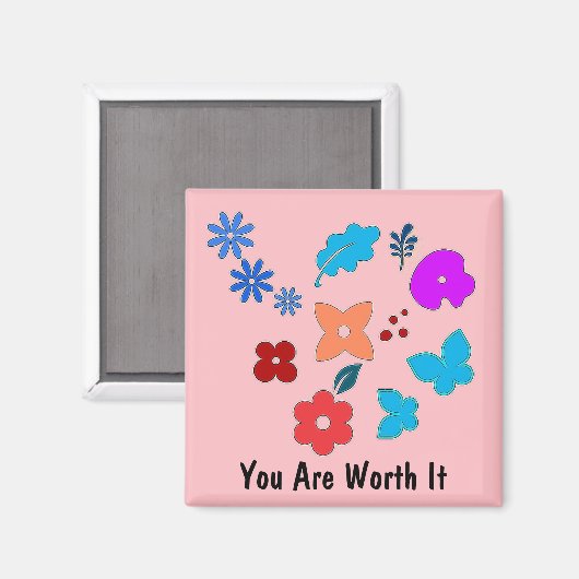 Inspirerend Magnet (Voorkant / Achterkant)