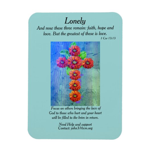 Inspirerend Magnet Magneet (Verticaal)