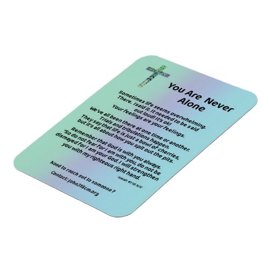 Inspirerend Magnet Magneet (Linkerzijde)