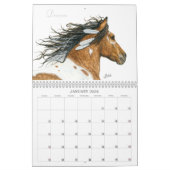 Inspirerend majestueuze paarden volgens BiHrLe Kal Kalender (Jan 2026)