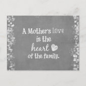 Inspirerend mam Quote Briefkaart (Voorkant)