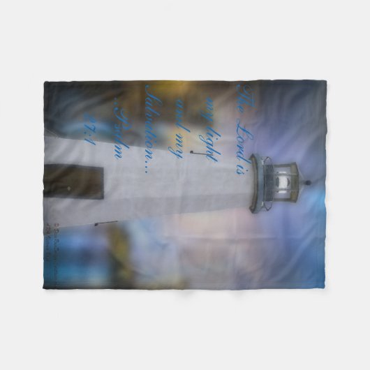 Inspirerend mandje klein fleece deken (Voorkant (Horizontaal))