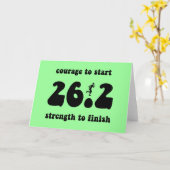 Inspirerend marathon kaart (Gele Bloem)