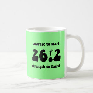 Inspirerend marathon koffiemok