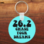 Inspirerend marathon sleutelhanger (Voorkant)