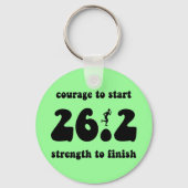 Inspirerend marathon sleutelhanger (Voorkant)