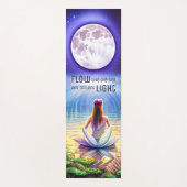 Inspirerend mediateuzemotor met volledige beweging yogamat (Voorkant)