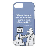 Inspirerend medisch citaat en grappig Afbeelding Case-Mate iPhone Case (Achterkant)