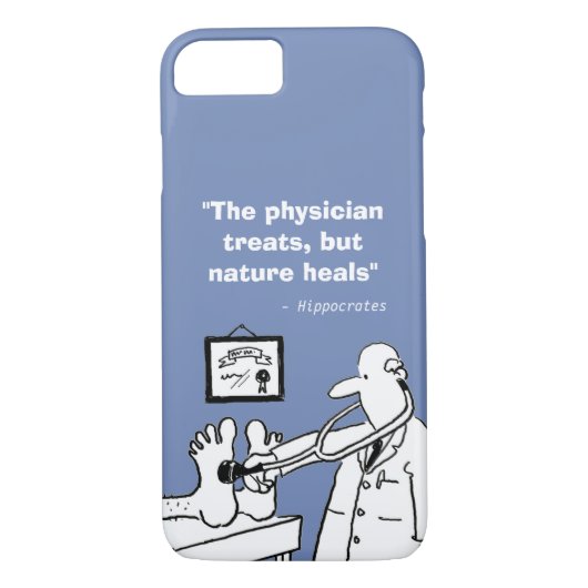 Inspirerend medisch citaat en grappig Afbeelding Case-Mate iPhone Case (Achterkant)