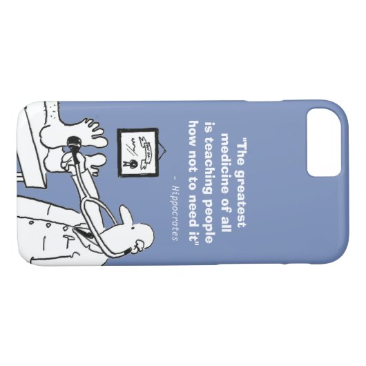 Inspirerend medisch citaat en grappig Afbeelding Case-Mate iPhone Case (Achterkant (Horizontaal))