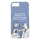 Inspirerend medisch citaat en grappig Afbeelding Case-Mate iPhone Case (Achterkant)