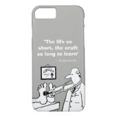 Inspirerend medisch citaat en grappig Afbeelding Case-Mate iPhone Case (Achterkant)