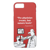 Inspirerend medisch citaat en grappig Afbeelding Case-Mate iPhone Case (Achterkant)