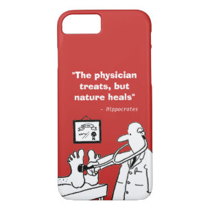 Inspirerend medisch citaat en grappig Afbeelding Case-Mate iPhone Case