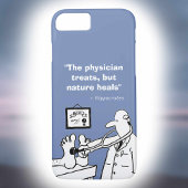 Inspirerend medisch citaat en grappig Afbeelding Case-Mate iPhone Case