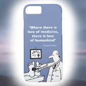 Inspirerend medisch citaat en grappig Afbeelding Case-Mate iPhone Case