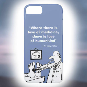 Inspirerend medisch citaat en grappig Afbeelding Case-Mate iPhone Case