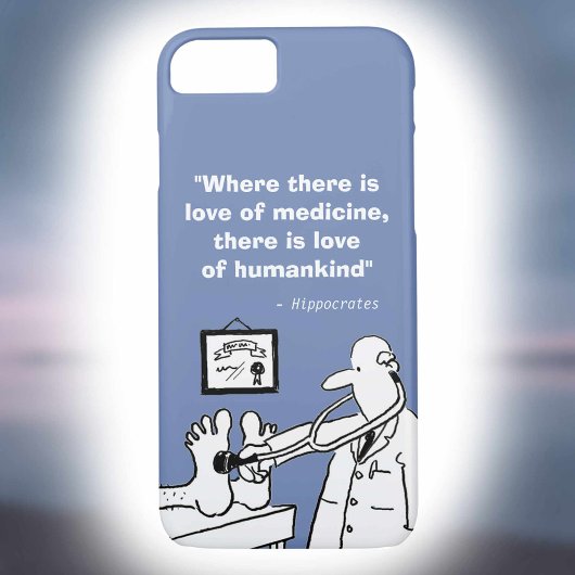 Inspirerend medisch citaat en grappig Afbeelding Case-Mate iPhone Case