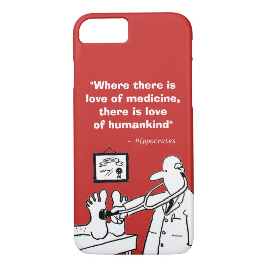 Inspirerend medisch citaat en grappig Afbeelding Case-Mate iPhone Case (Achterkant)