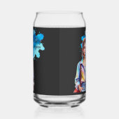 Inspirerend Meisje Grafisch ontwerp Blikvorm Glas (Links)