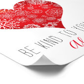 Inspirerend meisje uit de donker Floral Poster (Hoek)