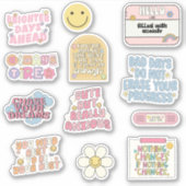 Inspirerend Mental Health Sticker Pack (Voorkant)