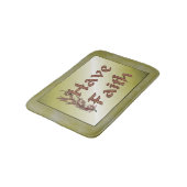 Inspirerend met Faith Flowering Tree Badmat (Gekanteld)