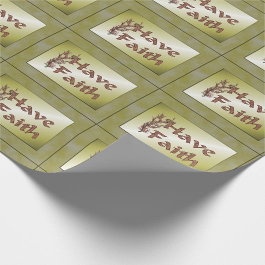 Inspirerend met Faith Flowering Tree Cadeaupapier (Hoek)