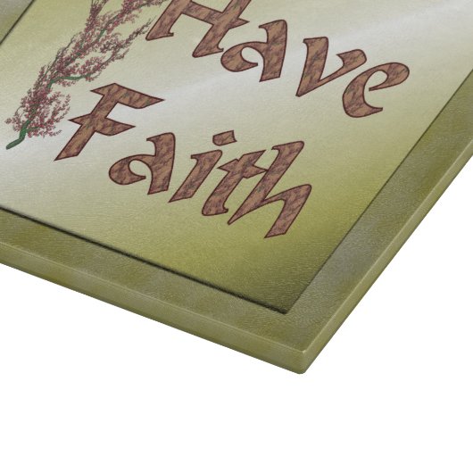 Inspirerend met Faith Flowering Tree Snijplank (Hoek)