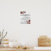 Inspirerend mindfulness quote poster (Keuken)