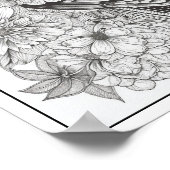 Inspirerend/Mindfulness Volwassen Kleurplaten Poster (Hoek)