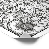 Inspirerend/Mindfulness Volwassen Kleurplaten Poster (Hoek)