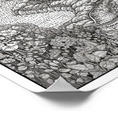 Inspirerend/Mindfulness Volwassen Kleurplaten Poster (Hoek)