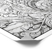 Inspirerend/Mindfulness Volwassen Kleurplaten Poster (Hoek)