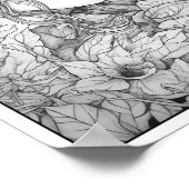 Inspirerend/Mindfulness Volwassen Kleurplaten Poster (Hoek)