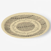 Inspirerend modern design papieren bordje (Gekanteld)