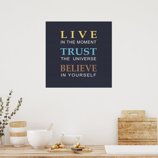 Inspirerend modern Poster (Keuken)