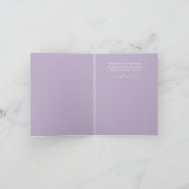 inspirerend moeder en dochter Wenskaart Bedankkaart (Binnen)