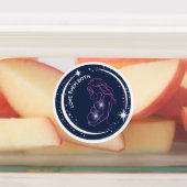 Inspirerend moeder en ongeboren Baby silhouet Labels (Aangebracht)