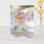 Inspirerend Moederdag gebeden en bijbelse versie Kaart (Gele Bloem)