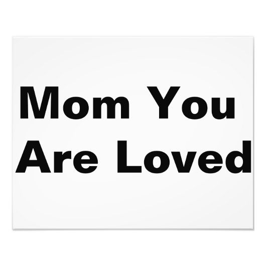 Inspirerend Moederdag Poster (Voorkant)