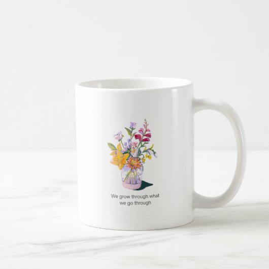 Inspirerend Mok | Floral Coffee Cup (Rechts)