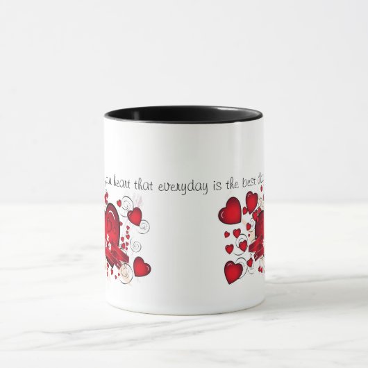 Inspirerend Mok hart (Midden)