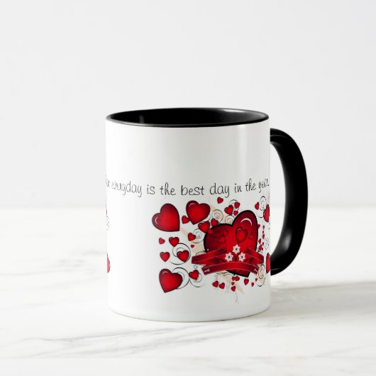 Inspirerend Mok hart (Voorkant rechts)