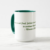 Inspirerend mok koffie (Voorkant links)