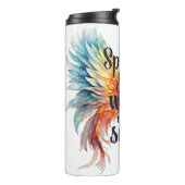 Inspirerend mok Motivatie quotes Affirmatie (Gedraaid links)