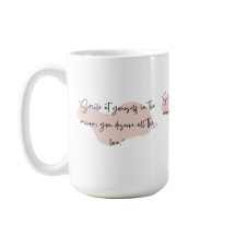 inspirerend Mok voor zelfliefde en positiviteit