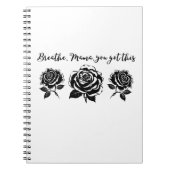 Inspirerend Mom Life Quote Ontwerp Notitieboek (Voorkant)