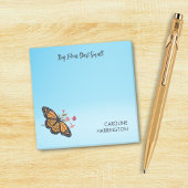 Inspirerend Monarch Butterfly Personal Sky Blue Post-it® Notes